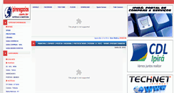 Desktop Screenshot of ipiranegocios.com.br